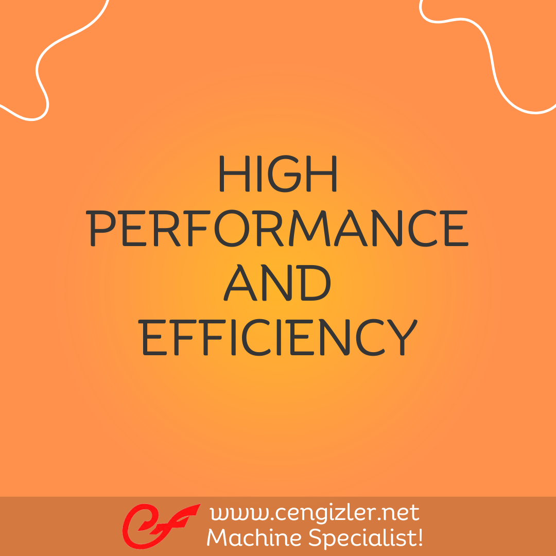2 High performance and efficiency